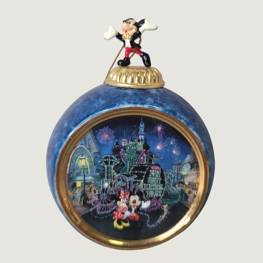 Disney Main Street Electrical Parade Porcelain Ornament Bradford Editions 68981